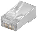 Microconnect KON504-10 conector RJ45 Translúcido