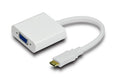Microconnect HDMIVGA adaptador de cable de vídeo 15 m VGA (D-Sub) HDMI Type C (Mini) Negro