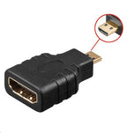 Microconnect HDM19F19MM cambiador de género para cable Micro HDMI HDMI Negro