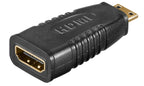 Microconnect HDM19F19MC cambiador de género para cable mini HDMI HDMI Negro