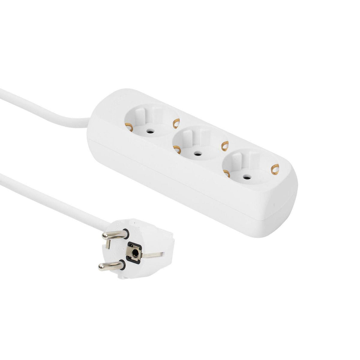 Microconnect GRU0033W base múltiple 3 m 3 salidas AC Interior Blanco