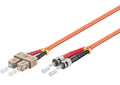 Microconnect FIB1200005 Cable de fibra óptica e InfiniBand 0,5 m SC ST Naranja