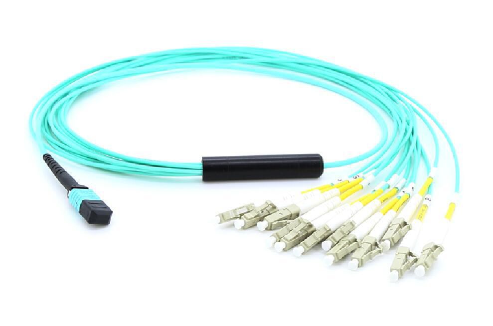 Microconnect FIB995002 Cable de fibra óptica e InfiniBand 2 m LC MPO Turquesa