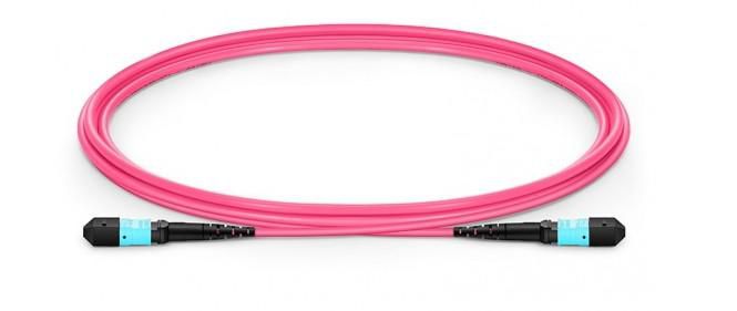 Microconnect FIB993001 Cable de fibra óptica e InfiniBand 1 m MTP Violeta