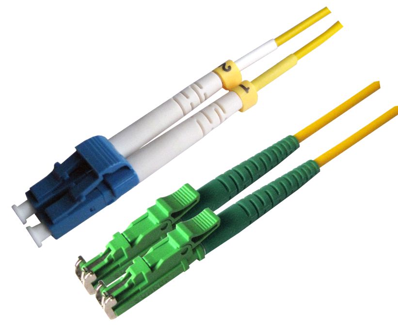 Microconnect FIB4720005 Cable de fibra óptica e InfiniBand 0,5 m LC E2000 Amarillo