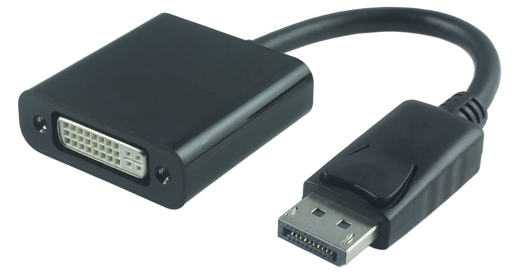Microconnect DPDVI015 adaptador de cable de vídeo 0,15 m DisplayPort DVI-I Negro