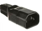 Microconnect C14PLUG adaptador de enchufe eléctrico C14 Negro