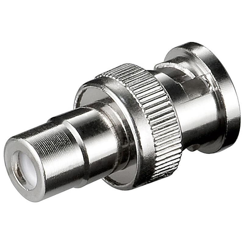 Microconnect BNCRCAADAPTOR1 cambiador de género para cable BNC RCA Metálico