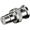 Microconnect BNCRCAADAPTOR1 cambiador de género para cable BNC RCA Metálico