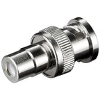 Microconnect BNCRCAADAPTOR1 cambiador de género para cable BNC RCA Metálico