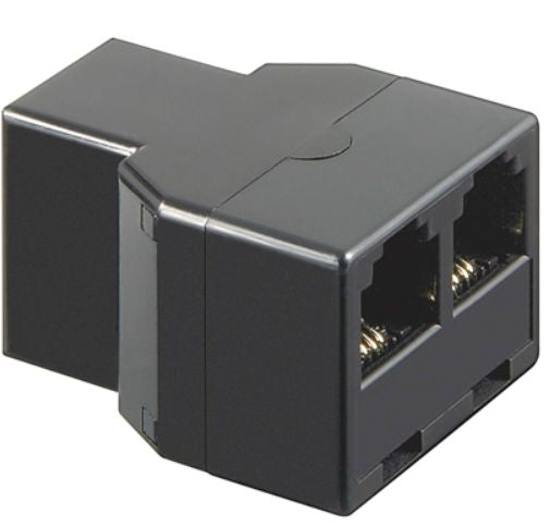Microconnect 50597 cambiador de género para cable RJ11 6P4C Blanco