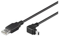 Microconnect USBAMB52A cable USB USB 2.0 1,8 m USB A Mini-USB B Negro