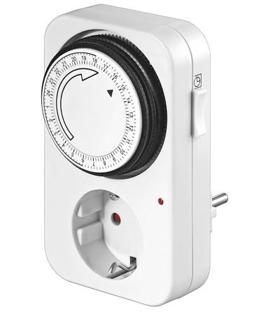 Microconnect GRUTIMER contador eléctrico Blanco Temporizador diario