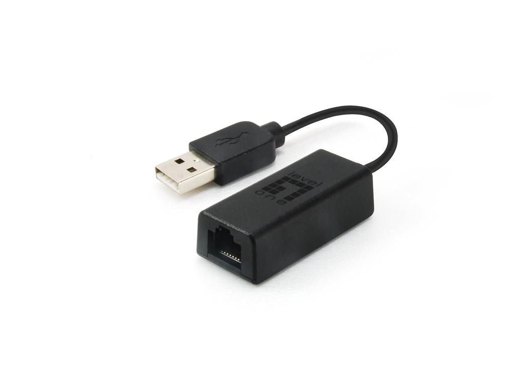 LevelOne USB-0301 adaptador y tarjeta de red 100 Mbit/s