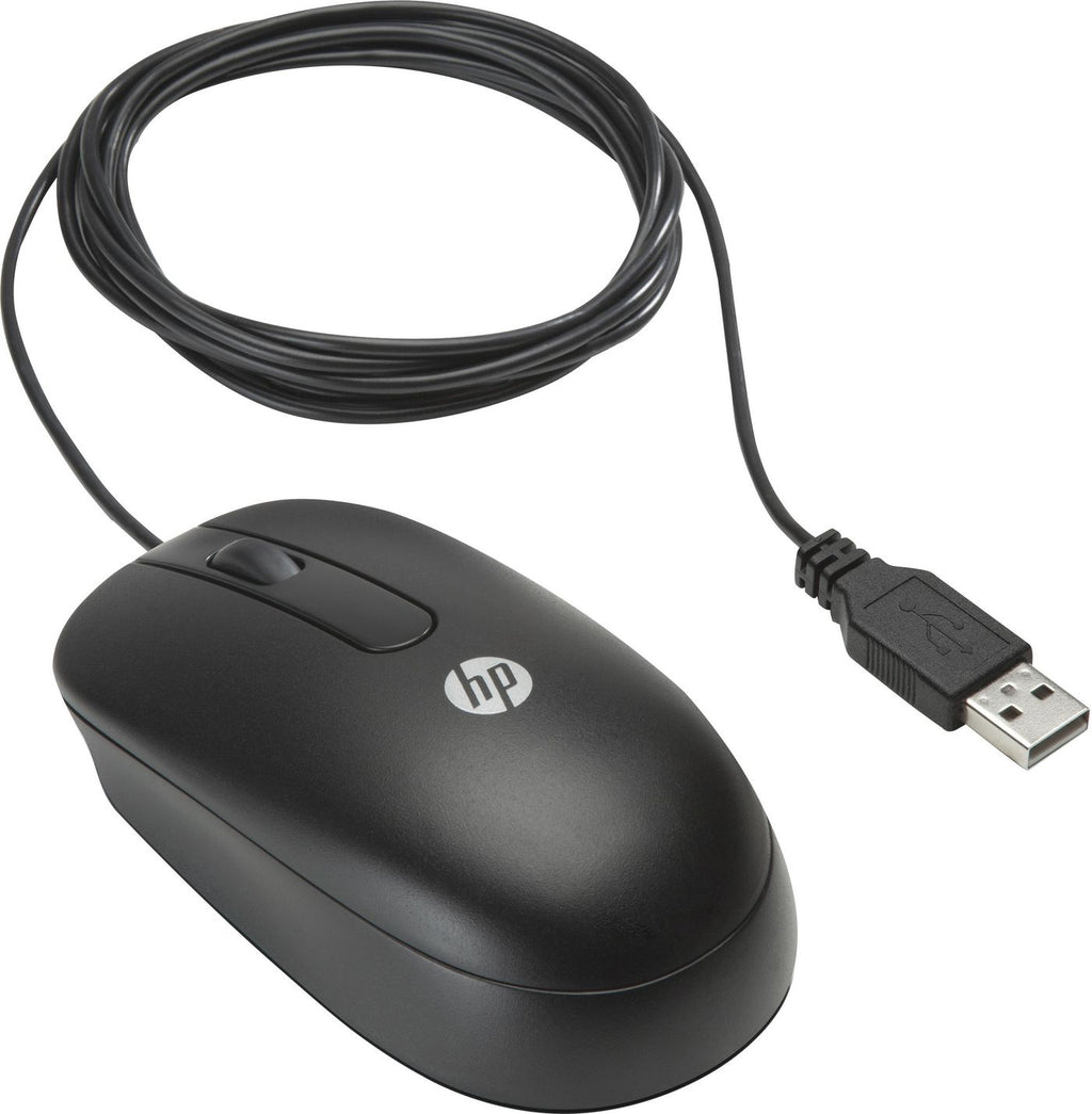 HP USB Optical Scroll Mouse ratón Oficina Ambidextro USB tipo A 800 DPI