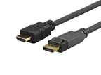Vivolink PRODPHDMI10 adaptador de cable de vídeo 10 m DisplayPort HDMI Negro