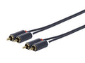 Vivolink PRORCARCA0.5 cable de audio 0,5 m 2 x RCA Negro