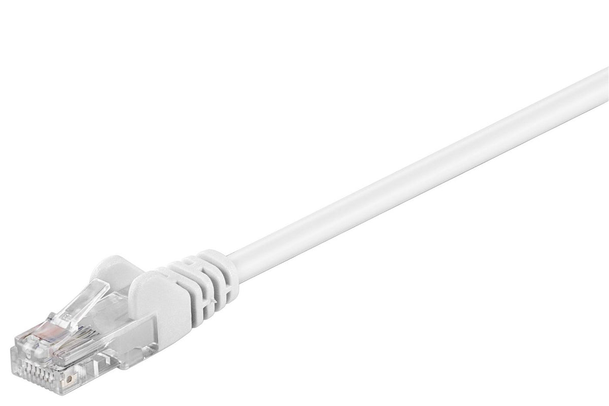 Microconnect B-UTP501W cable de red Blanco 1 m Cat5e U/UTP (UTP) Alrededor