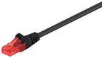 Microconnect B-UTP620S cable de red Negro 20 m Cat6 U/UTP (UTP) Alrededor
