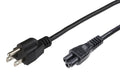 Microconnect PE110830 cable de transmisión Negro 3 m Enchufe tipo B C5 acoplador