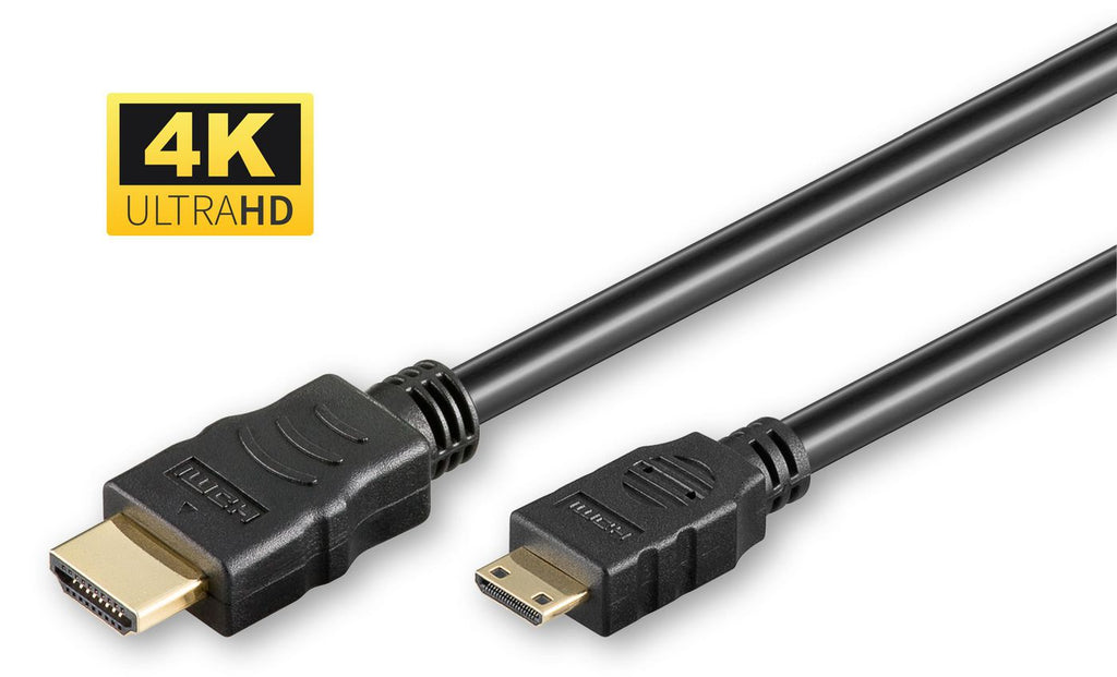Microconnect HDM19191V2.0C cable HDMI 1 m HDMI Type C (Mini) HDMI tipo A (Estándar) Negro