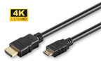Microconnect HDM19191V2.0C cable HDMI 1 m HDMI Type C (Mini) HDMI tipo A (Estándar) Negro