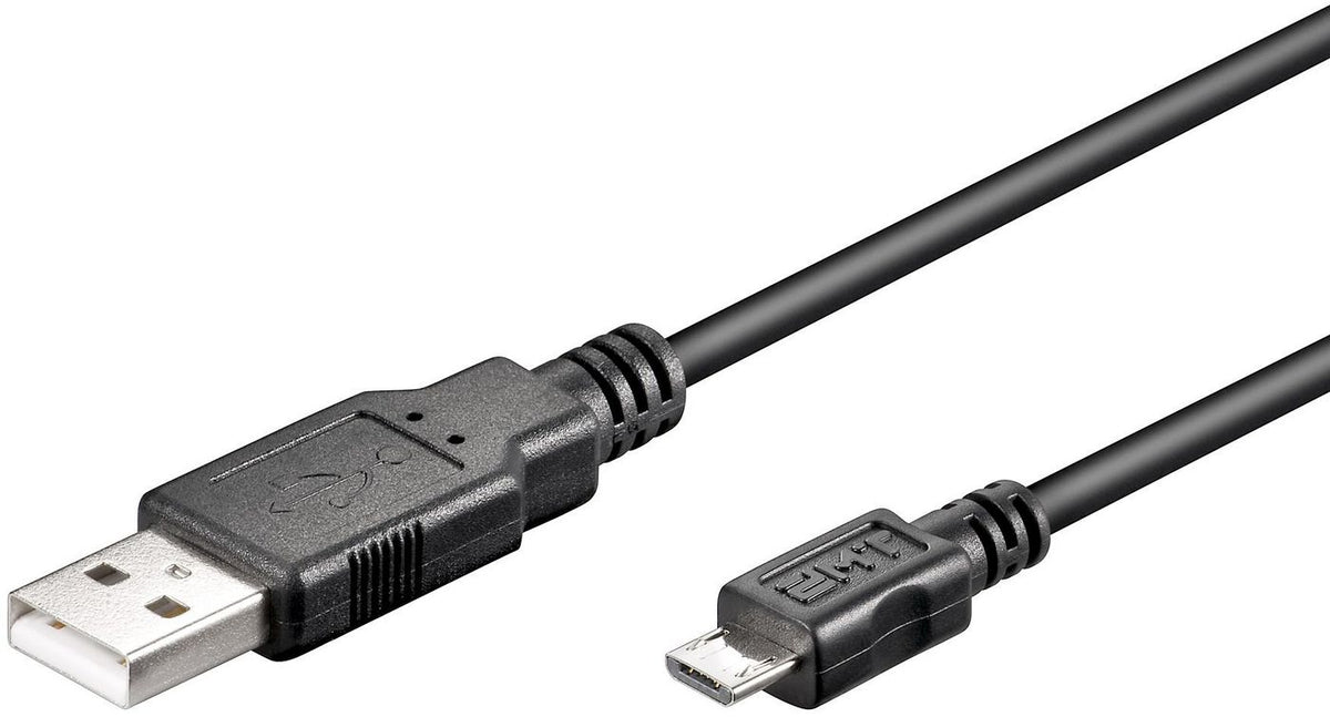 Microconnect USBABMICRO3 cable USB USB 2.0 3 m USB A Micro-USB B Negro