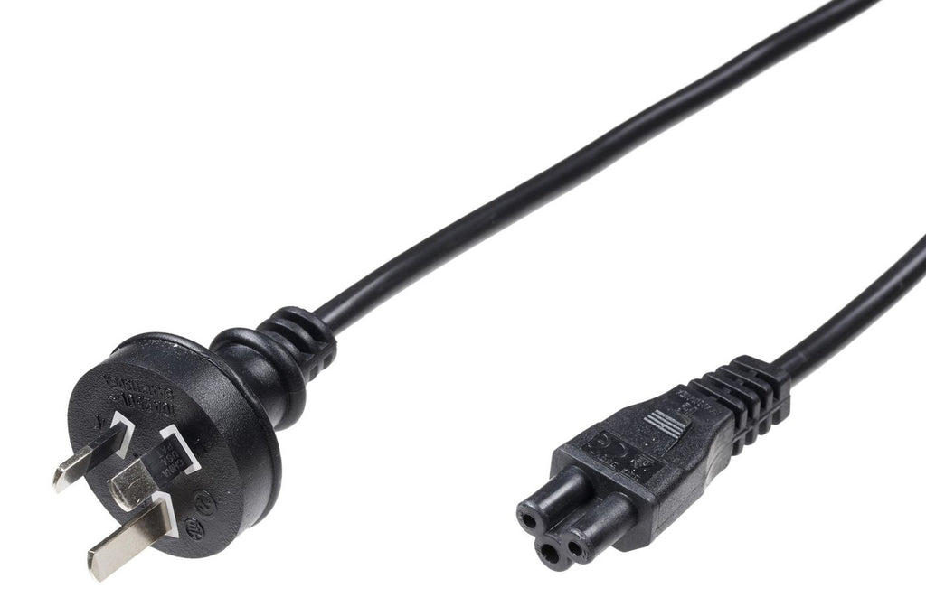 Microconnect PE010818AUSTRALIA cable de transmisión Negro 1,8 m Enchufe tipo I C5 acoplador