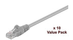 Microconnect V-UTP5005VP cable de red Gris 0,5 m Cat5e U/UTP (UTP) Alrededor