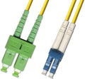 Microconnect FIB841015 Cable de fibra óptica e InfiniBand 15 m SC LC Amarillo