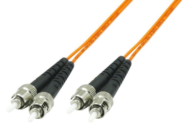 Microconnect FIB1100005 Cable de fibra óptica e InfiniBand 0,5 m ST Naranja
