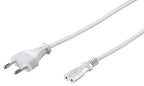 Microconnect PE030720W cable de transmisión Blanco 2 m Enchufe tipo C C7 acoplador
