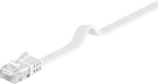 Microconnect V-UTP601W-FLAT cable de red Blanco 1 m Cat6 U/UTP (UTP) Plano