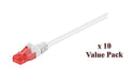 Microconnect V-UTP6005WVP cable de red Blanco 0,5 m Cat6 U/UTP (UTP) Alrededor