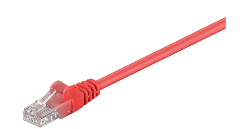 Microconnect B-UTP502R cable de red Rojo 2 m Cat5e U/UTP (UTP) Alrededor
