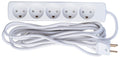 Microconnect GRU00515WDK base múltiple 1,5 m 5 salidas AC Interior Blanco