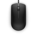 DELL MS116 ratón Oficina Ambidextro USB tipo A Óptico 1000 DPI