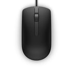 DELL MS116 ratón Oficina Ambidextro USB tipo A Óptico 1000 DPI