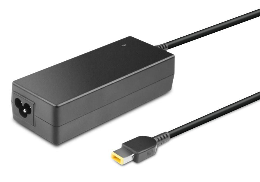 CoreParts MBA1089 adaptador e inversor de corriente Interior 90 W Negro