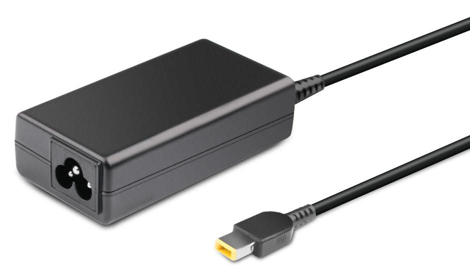 CoreParts MBA1095 adaptador e inversor de corriente Interior 45 W Negro