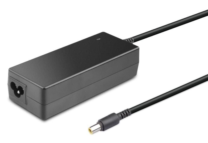 CoreParts MBA1182 adaptador e inversor de corriente Interior 90 W Negro
