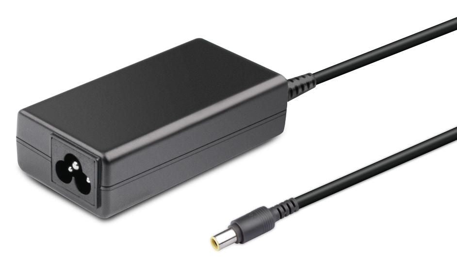 CoreParts MBA2016 adaptador e inversor de corriente Interior 65 W Negro