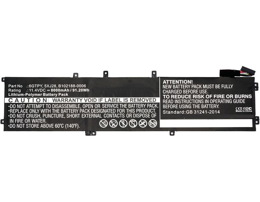 CoreParts MBXDE-BA0090 refacción para laptop Batería