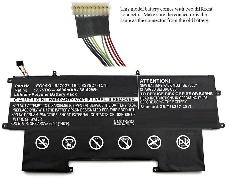 CoreParts MBXHP-BA0095 refacción para laptop Batería