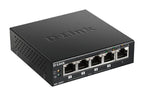 D-Link DGS-1005P/E switch No administrado Gigabit Ethernet (10/100/1000) Energía sobre Ethernet (PoE) Negro