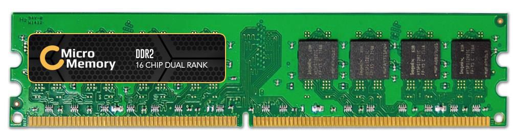 CoreParts MUXMM-00068 módulo de memoria 2 GB 1 x 2 GB DDR2