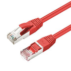 Microconnect SSTP607R cable de red Rojo 7 m Cat6 S/FTP (S-STP) Alrededor