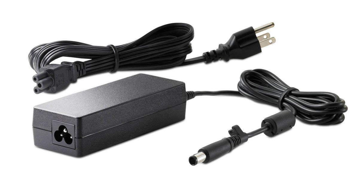 HP 65W Smart AC Adapter adaptador e inversor de corriente Interior Negro – Reacondicionado