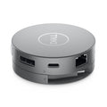 DELL DA310 Alámbrico USB 3.2 Gen 2 (3.1 Gen 2) Type-C Plata