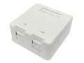 Lanview LVN127767 toma de corriente RJ-45 Blanco